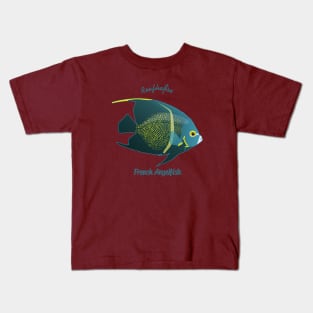 French Angelfish Kids T-Shirt